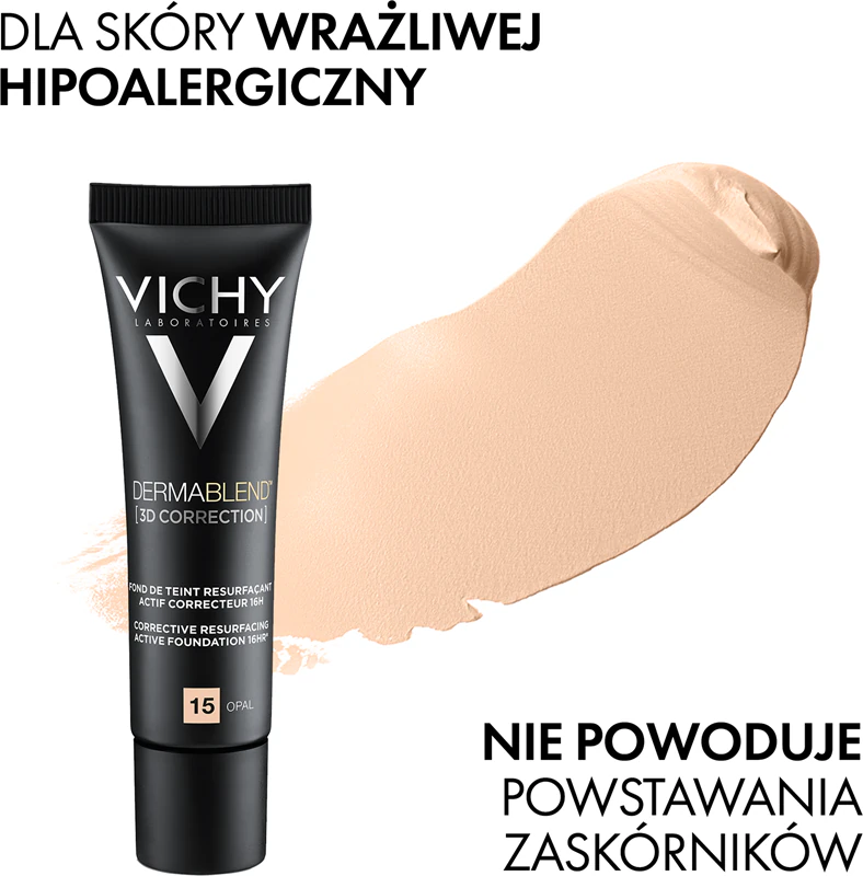 Base Corretiva e Suavizante Vichy Dermablend 3D Correction FPS 25