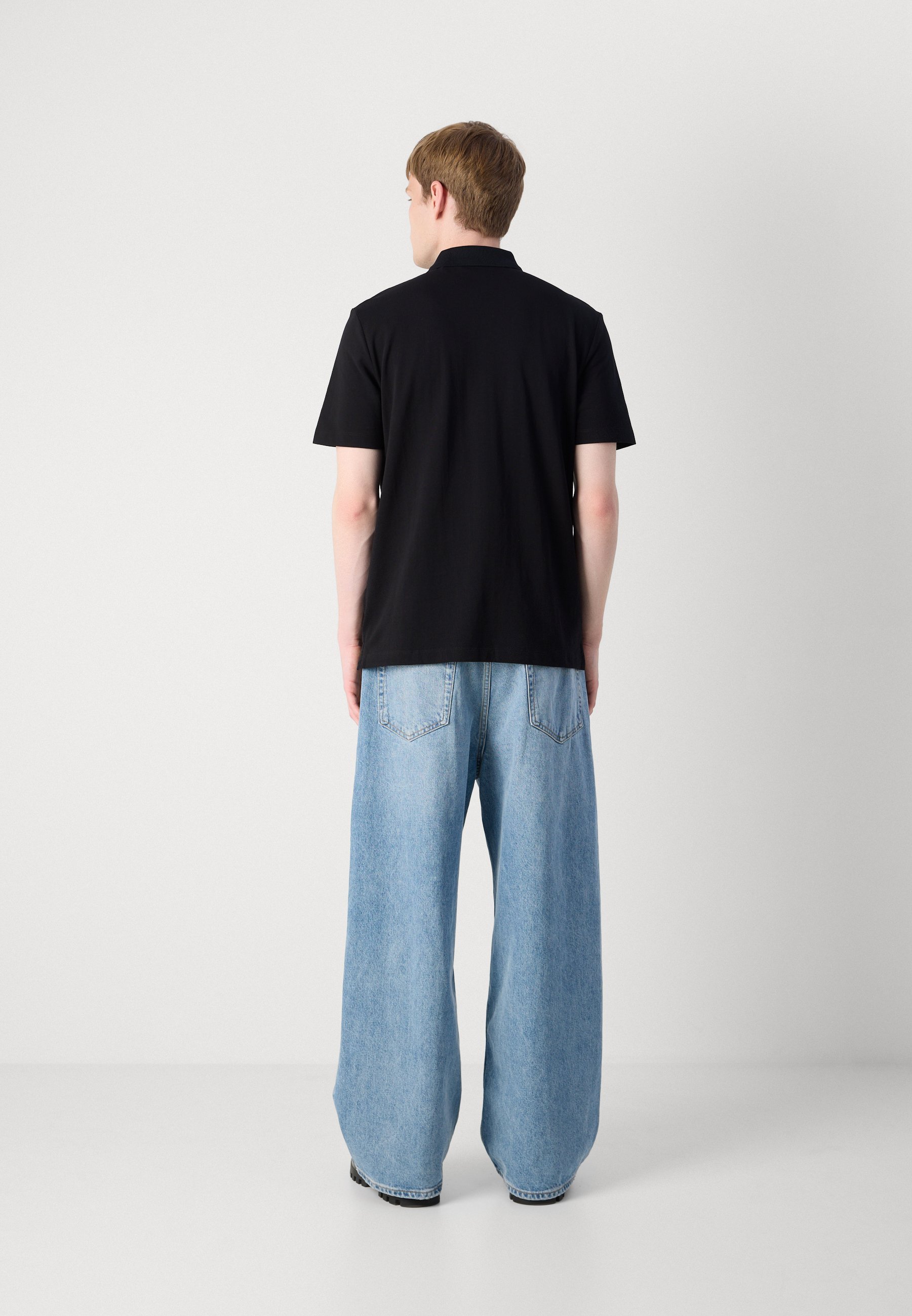 HUGO DIRLMERE - Poloshirt - zwart