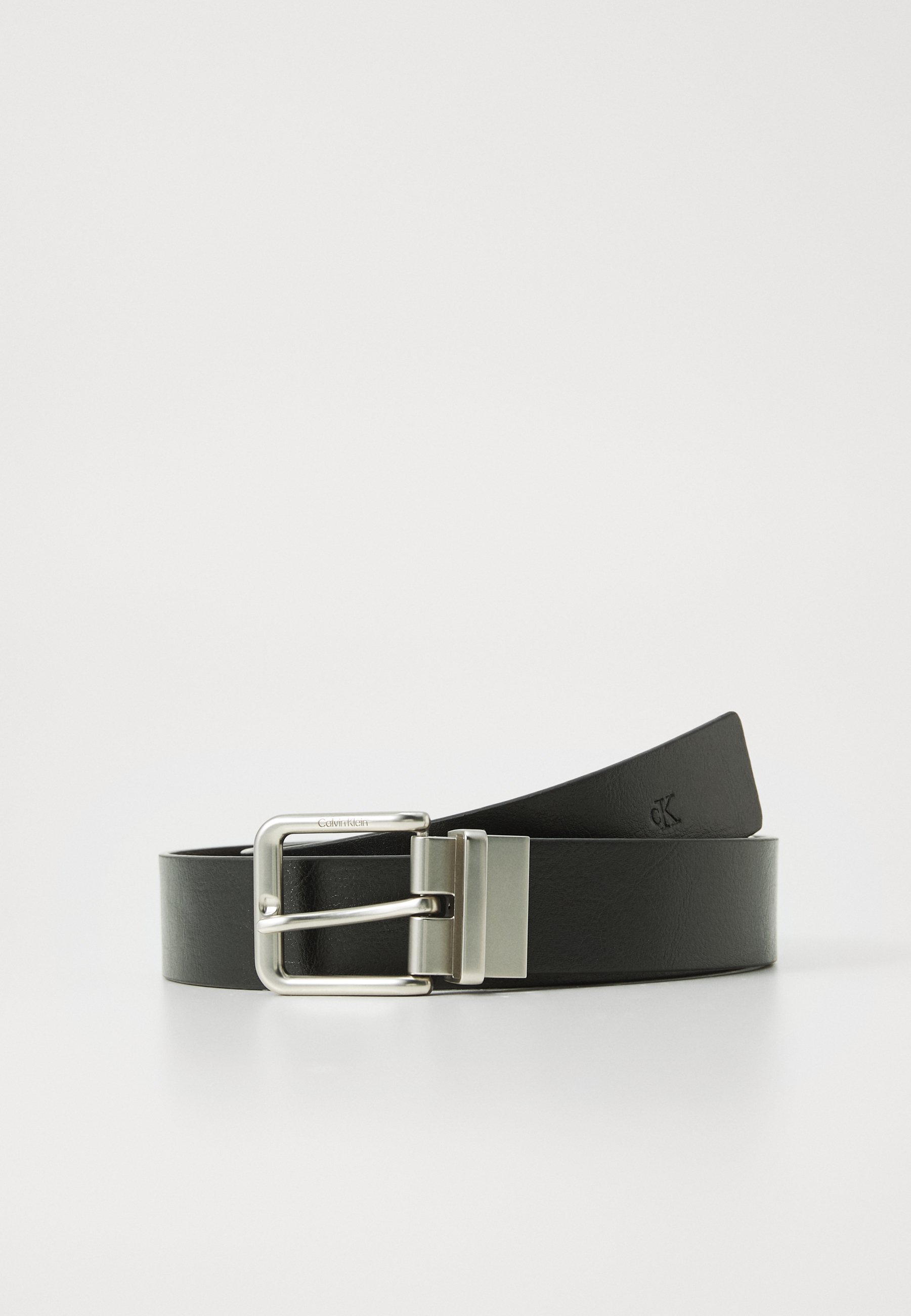 Calvin Klein Jeans CASUAL Gürtel mit Dornschließe - schwarz/delicioso/zinn