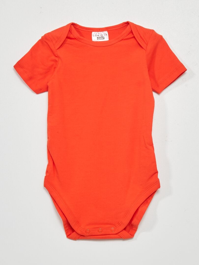 Set van 3 'DIM'-bodysuits - BEIGE