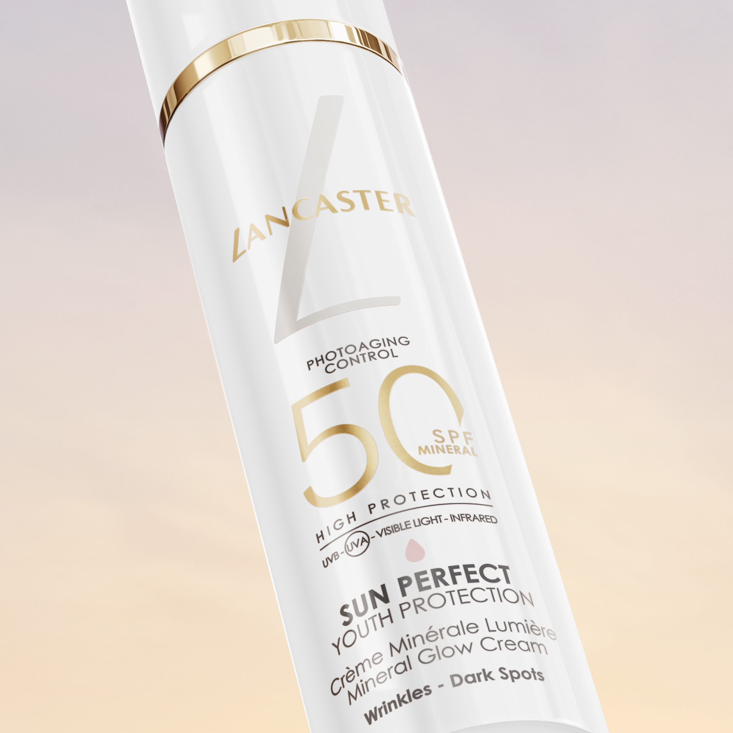 Sun Perfect Illuminating mineralna krema SPF50 zaštita lica