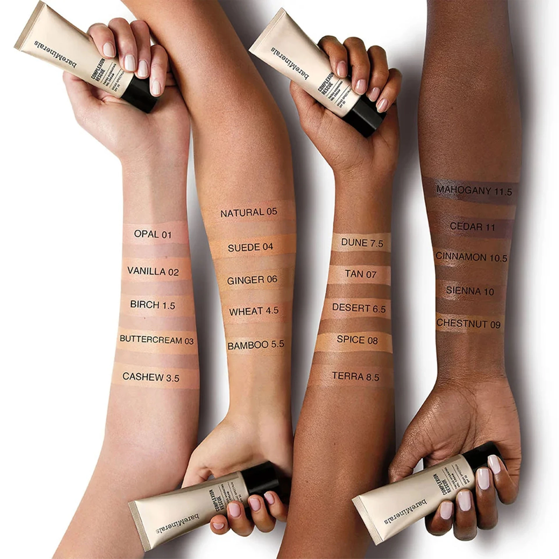 Complexion Rescue tonirana hidratantna krema SPF30 Natural - bareMinerals
