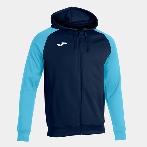  Chaqueta Con Capucha Joma Academy Iv Marino Turquesa Flúor