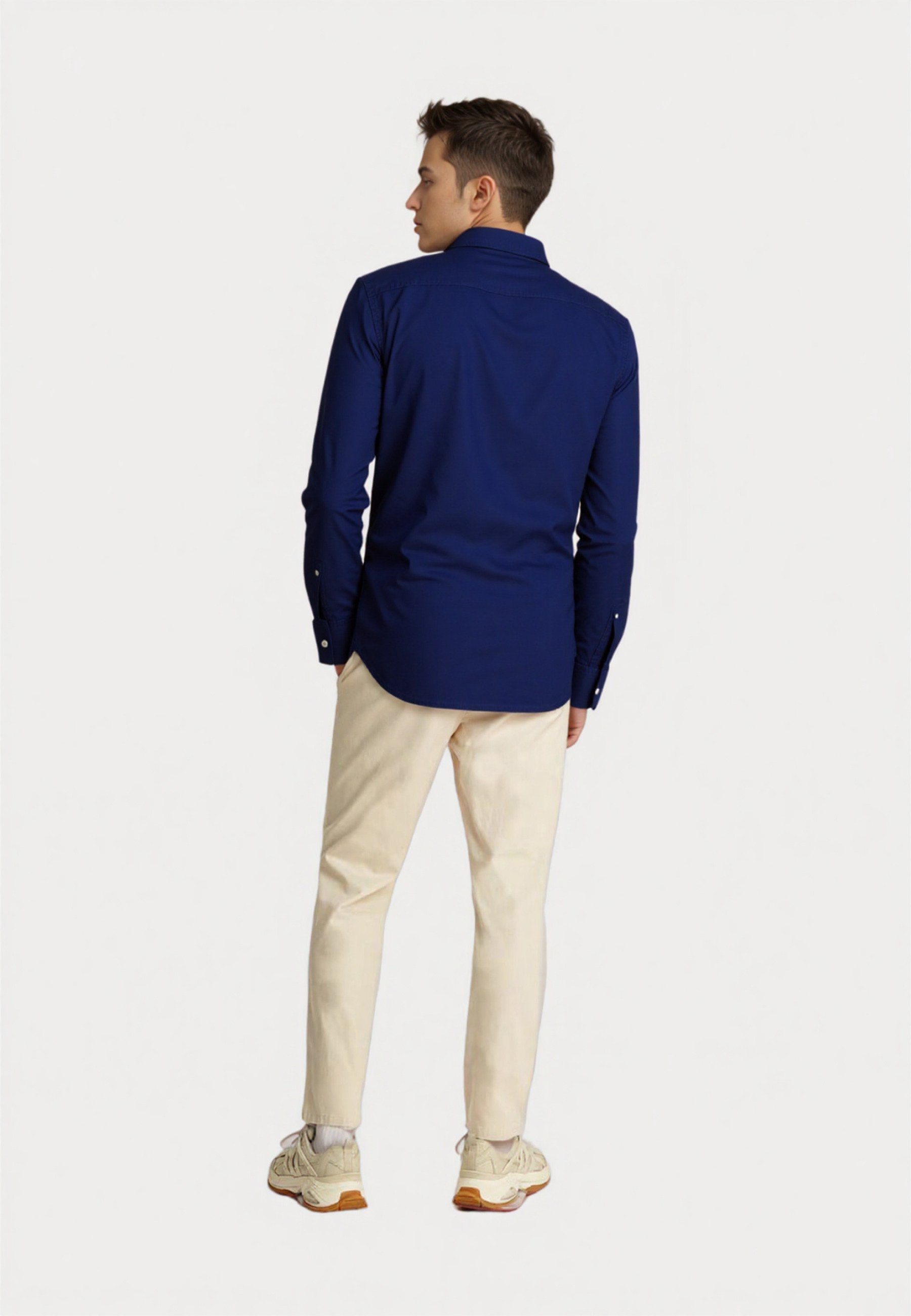 US Polo Assn. Langarmshirt – dunkelblau