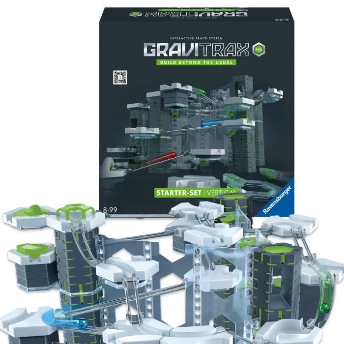 GraviTrax PRO Starter Set Vertical, 152 pièces-Circuit de billes, Parcours de billes à construire, Dès 8 ans, 22426, Ravensburger