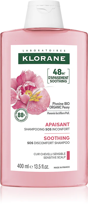 Klorane Peony Soothing Sensitive Hair Scalp Shampoo