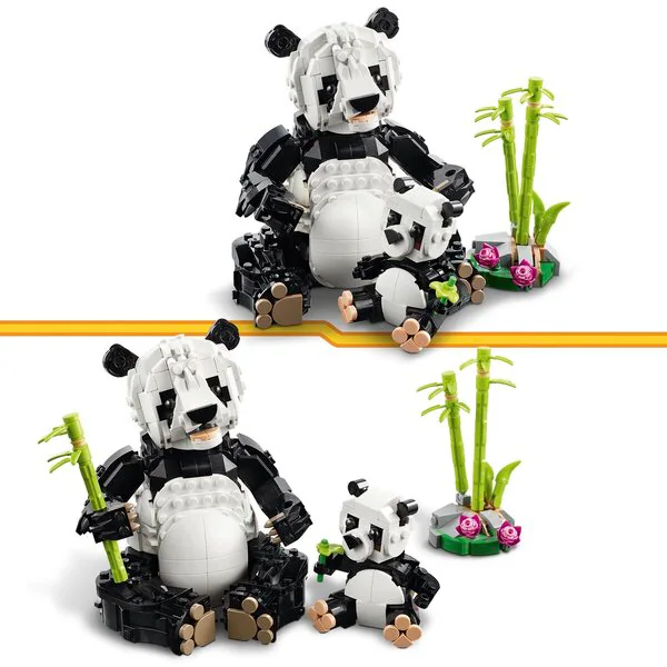 LEGO Creator 31165 3-i-1 Vilda djur: Pandafamiljen