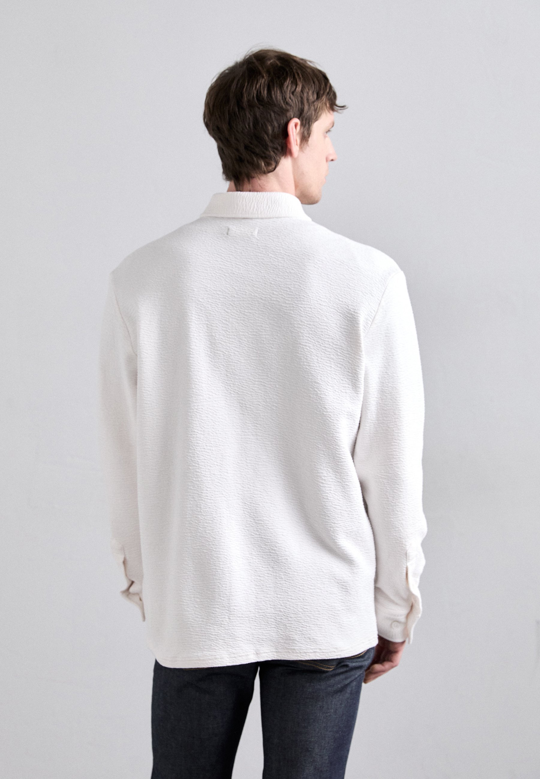 J.LINDEBERG CRINKLE - Shirt - wolkwit