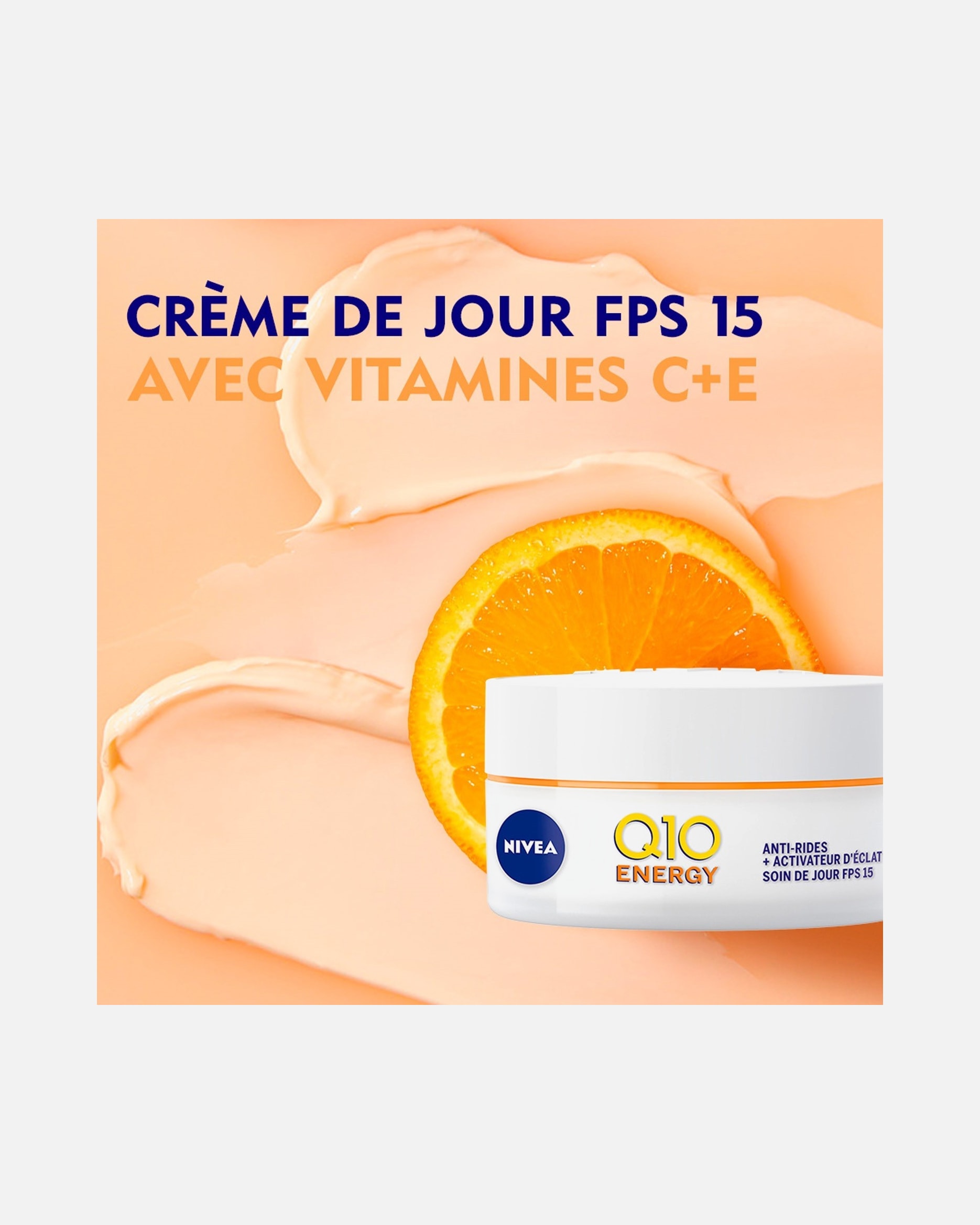 NIVEA Q10 Energy Soins visage anti-âge Jour et Nuit