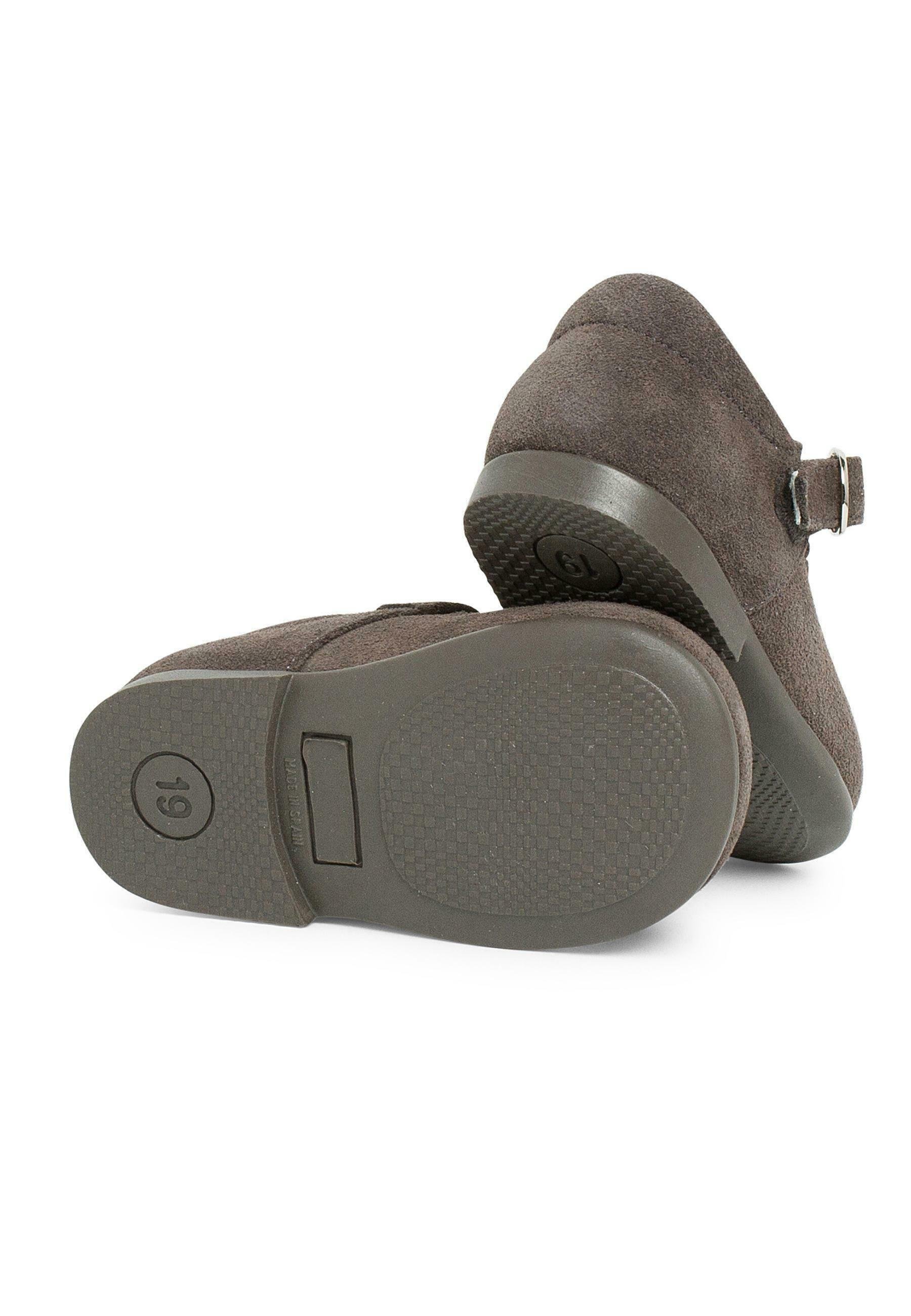 Pisamonas gesp - babyschoenen - grijs