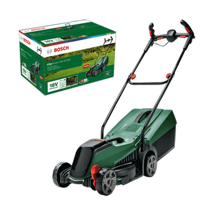 Lawnmower - BOSCH - CityMower 18V-32-300 - 32 cm - Push - Battery not included