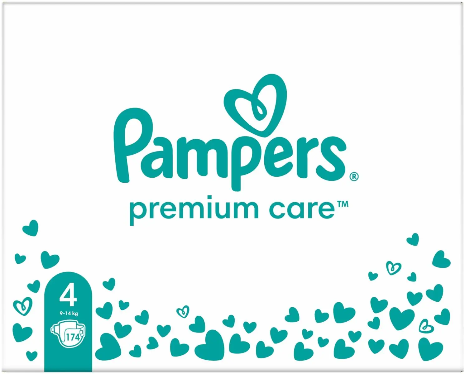 Pampers Premium Care Pieluchy (4) Maxi 174 szt.