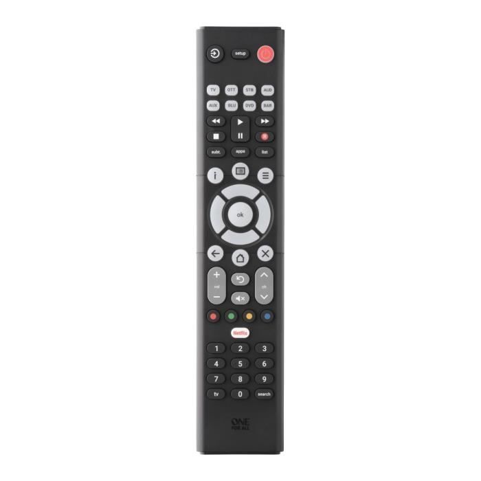 ONE FOR ALL Universal Remote Control - URC1282 – Essence Basic 8in1