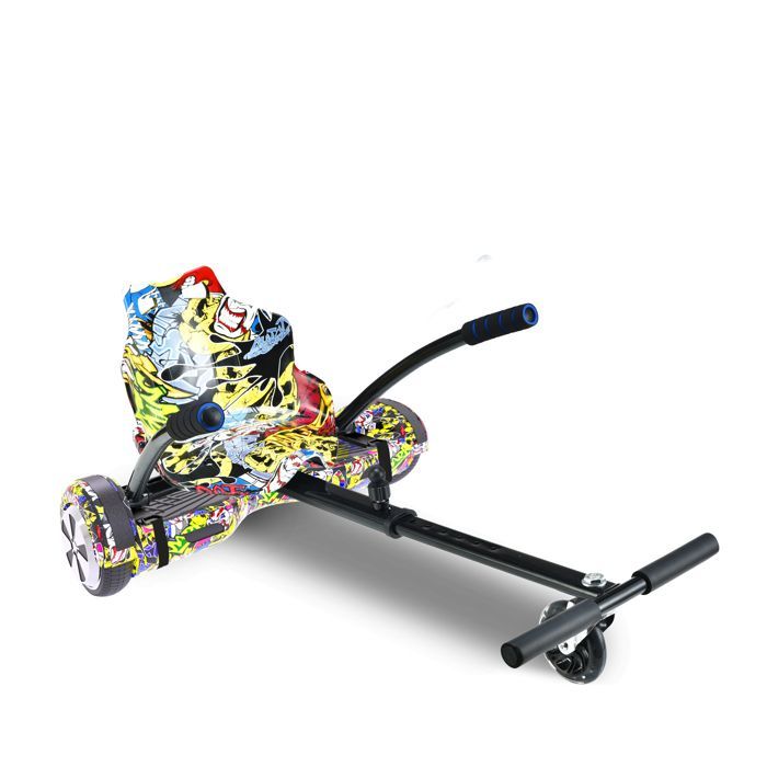 URBANGLIDE Pack Hoverboard Flash + Kart pilot multicolor 6.5