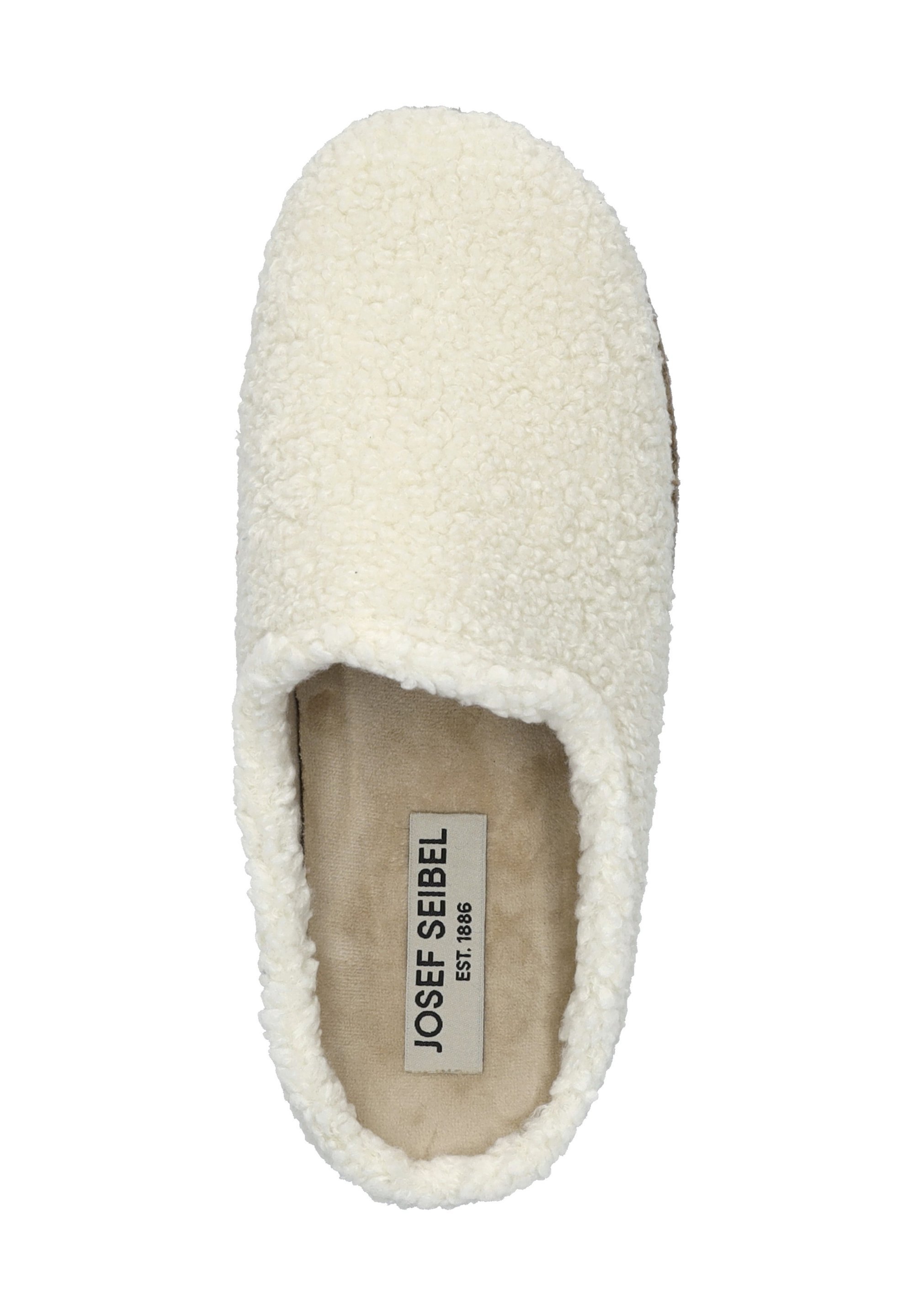 Kapcie Josef Seibel – połączenie złamanej bieli
