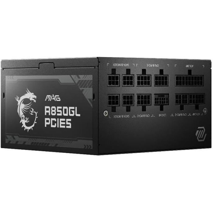 MSI MAG A850GL PC-Netzteil - PCIe5 - 850W 80+ Gold Modular