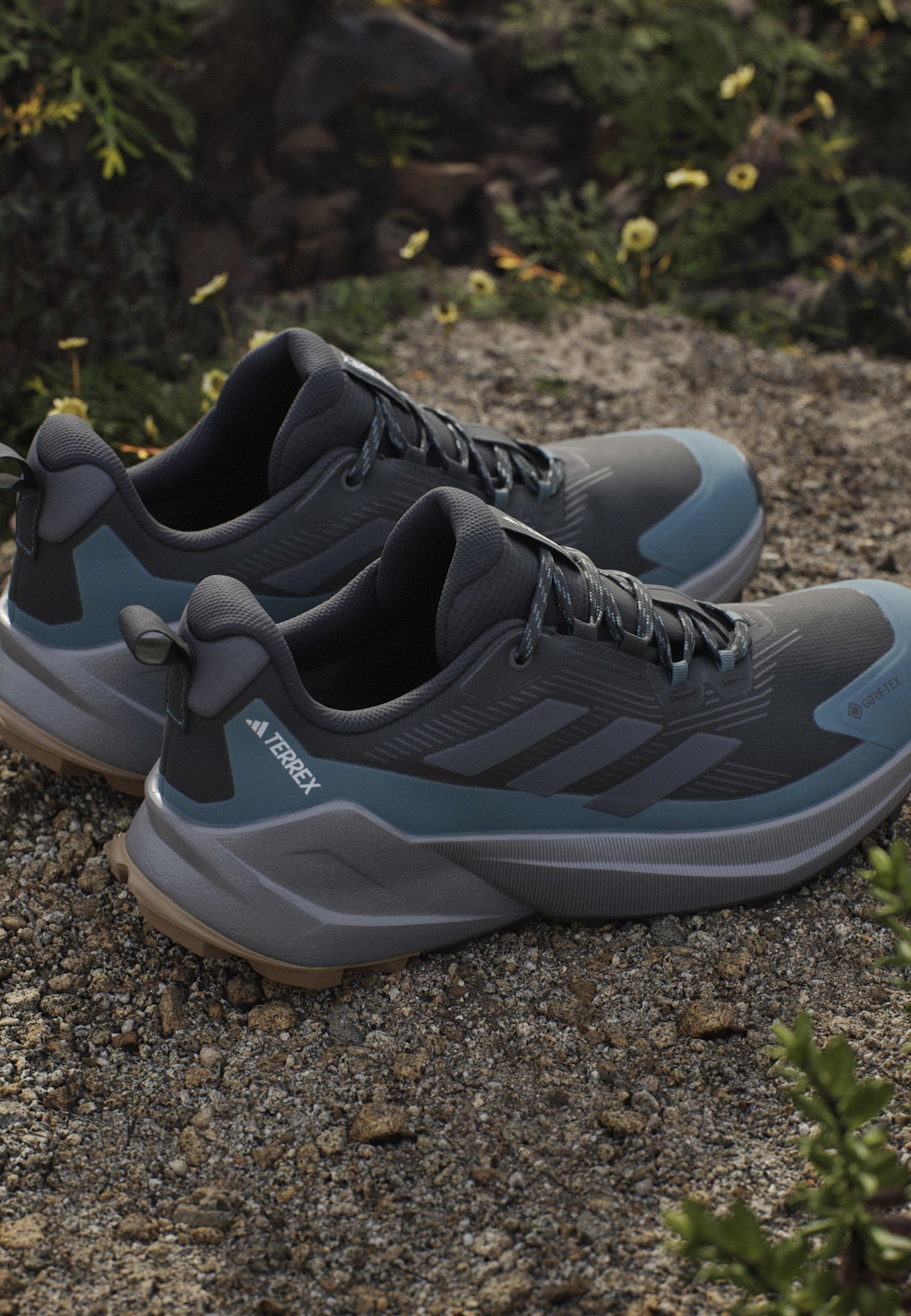 Adidas Terrex TRAILMAKER 2 GTX - Klimschoenen - core black grey six preloved teal