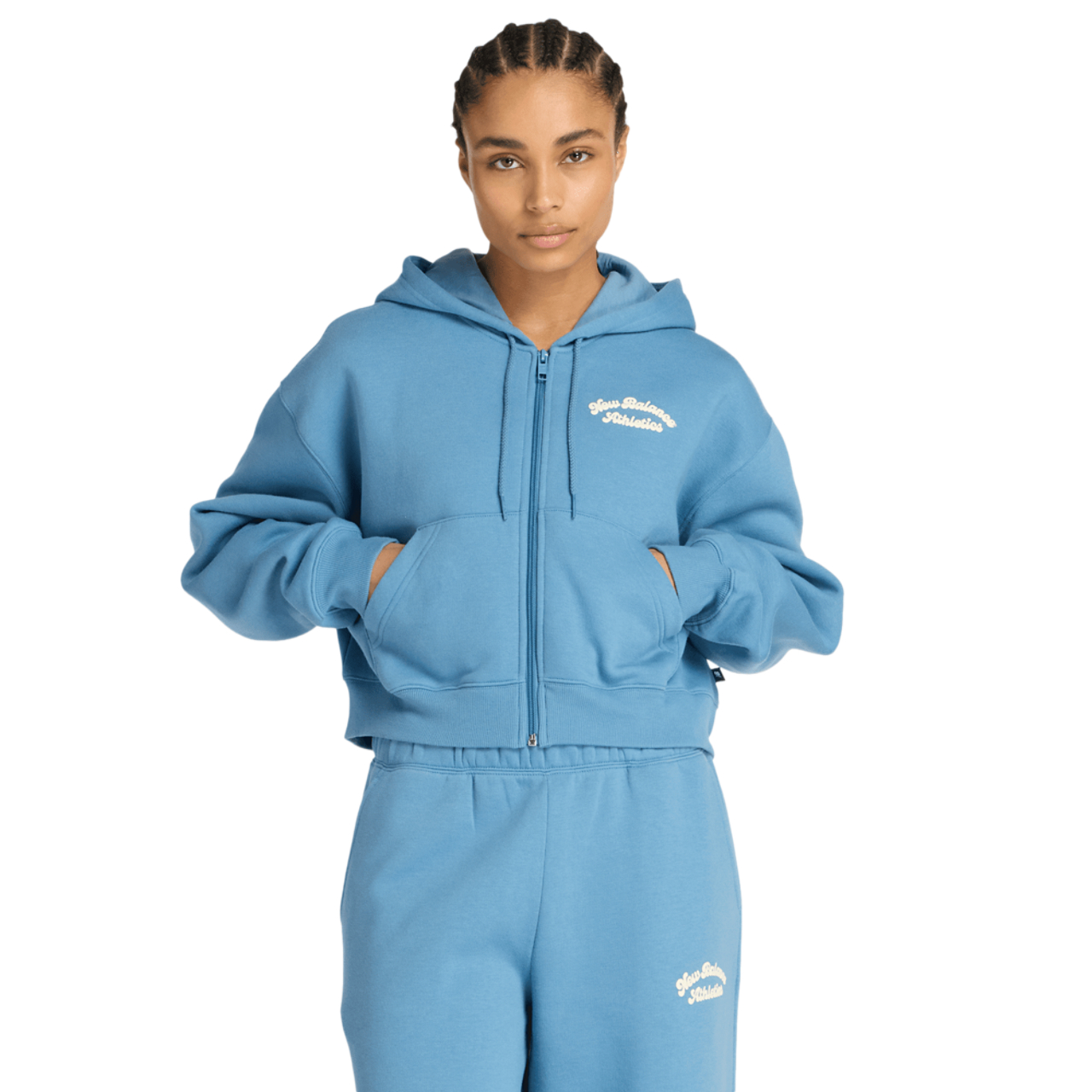 New Balance Linear Heritage Fleece -täyspitkä vetoketju