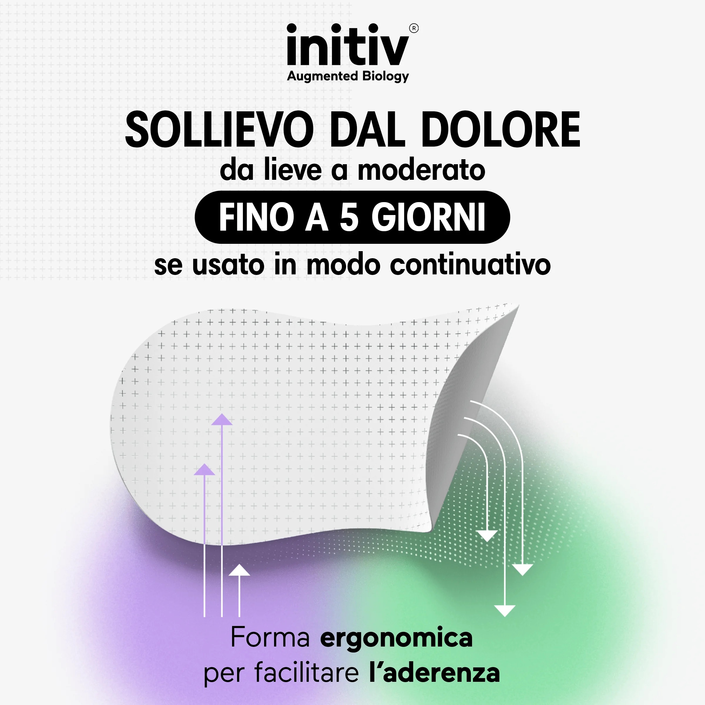Parche para el dolor de espalda INITIV Initiv