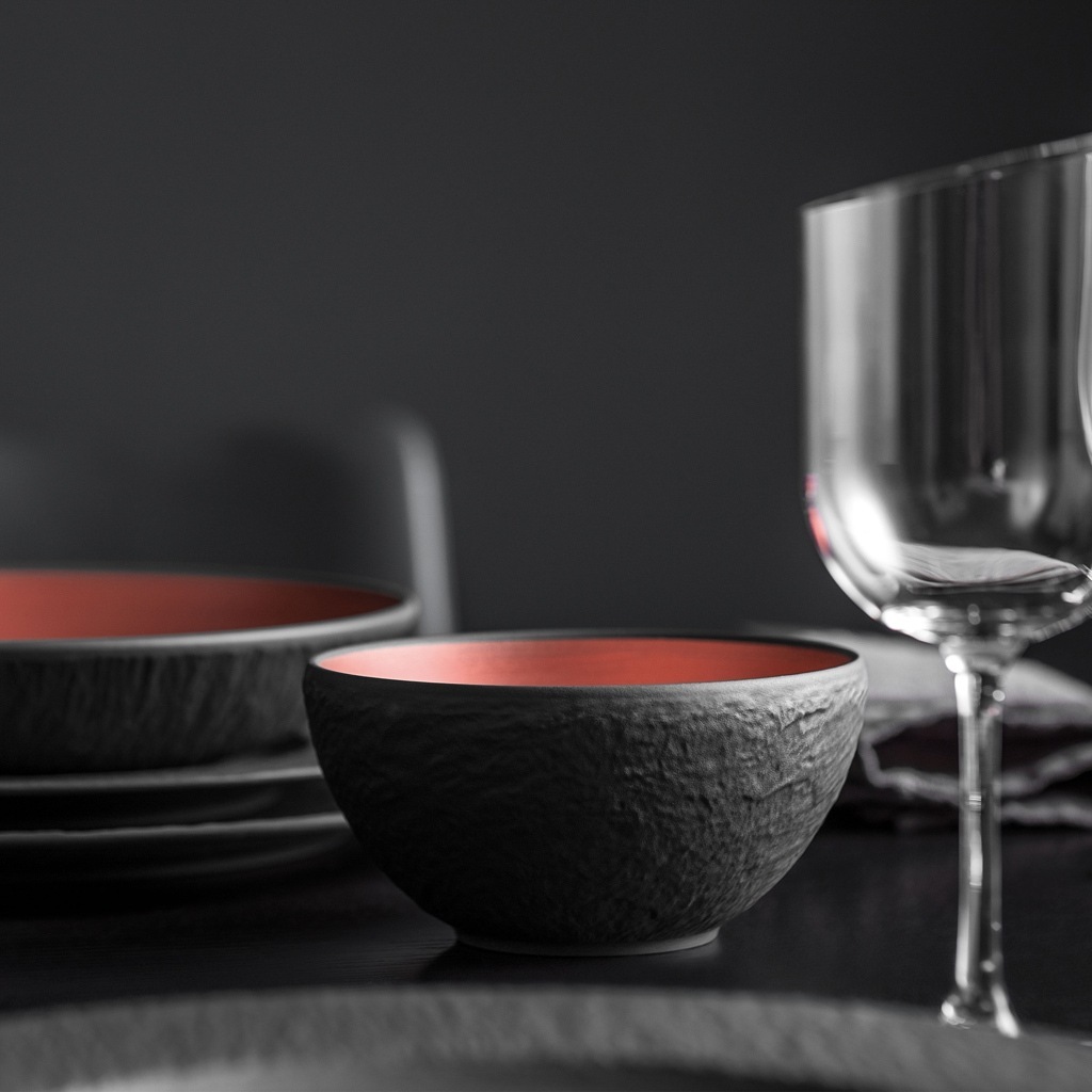 Villeroy & Boch bļoda ar tējkannu Manufacture Rock Glow, 1 gab.