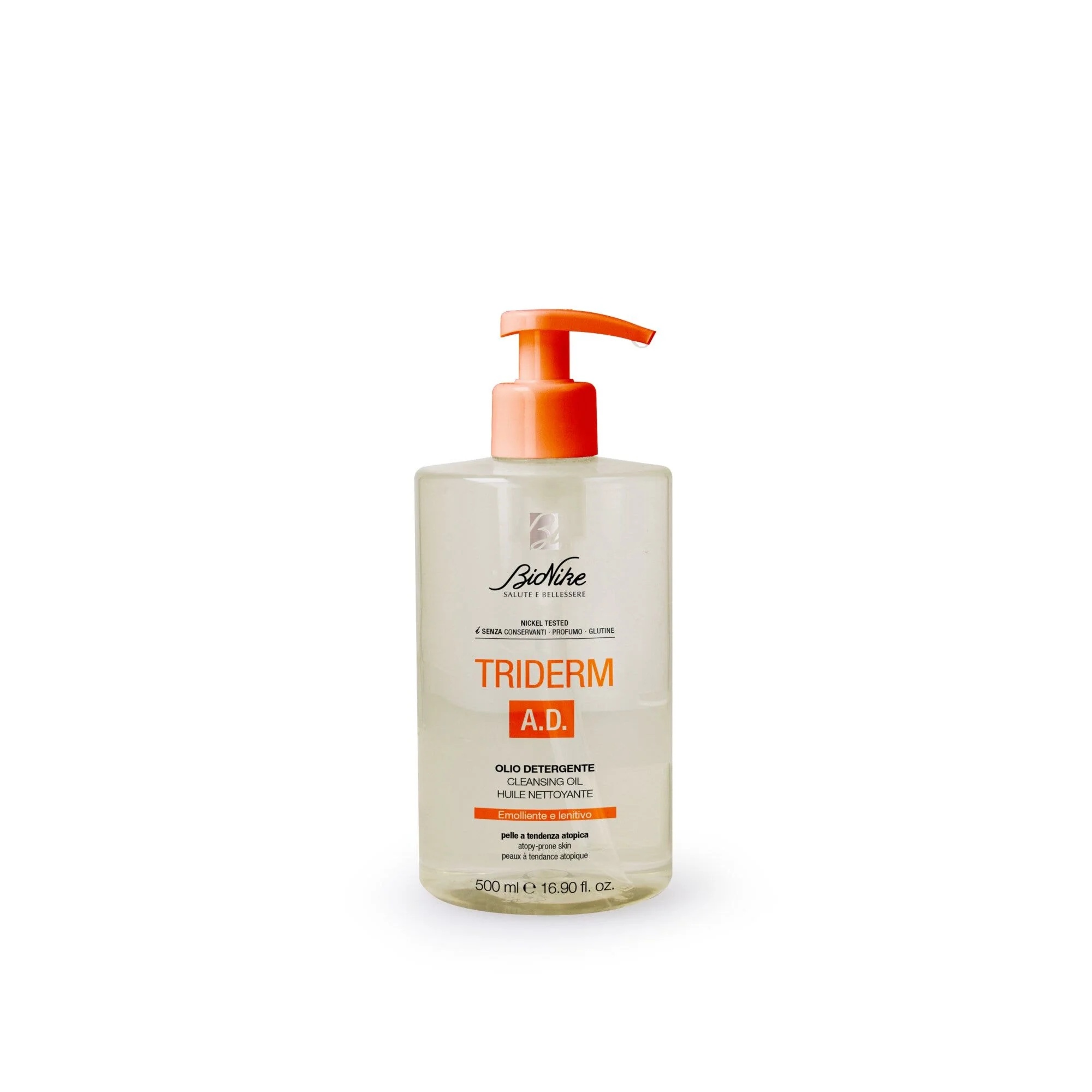 BIONIKE Triderm Ad Olio Deterg 500 ml