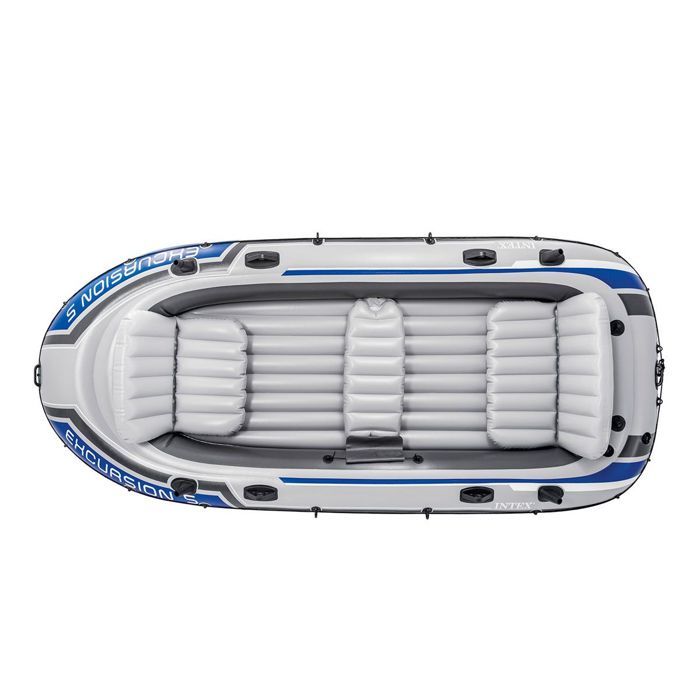 Juego de bote inflable Intex Excursion 5 para 5 personas
