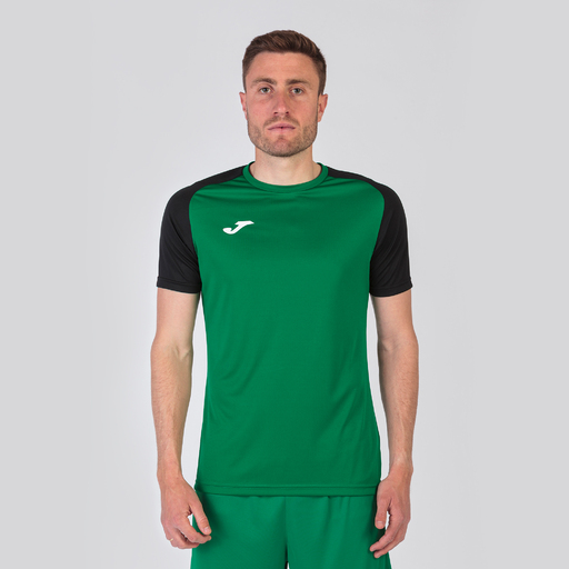 Joma Academy IV Short Sleeve T-Shirt Green Black