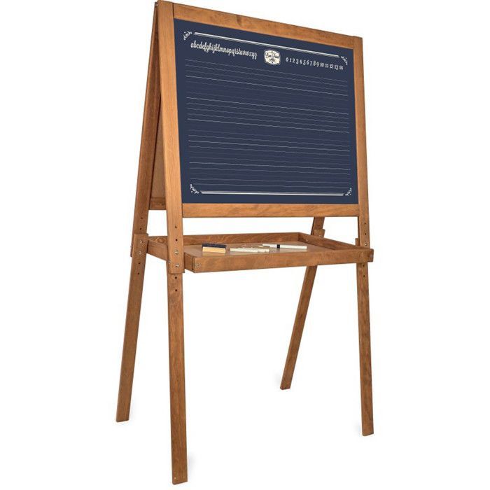 Grande quadro-negro escolar antigo