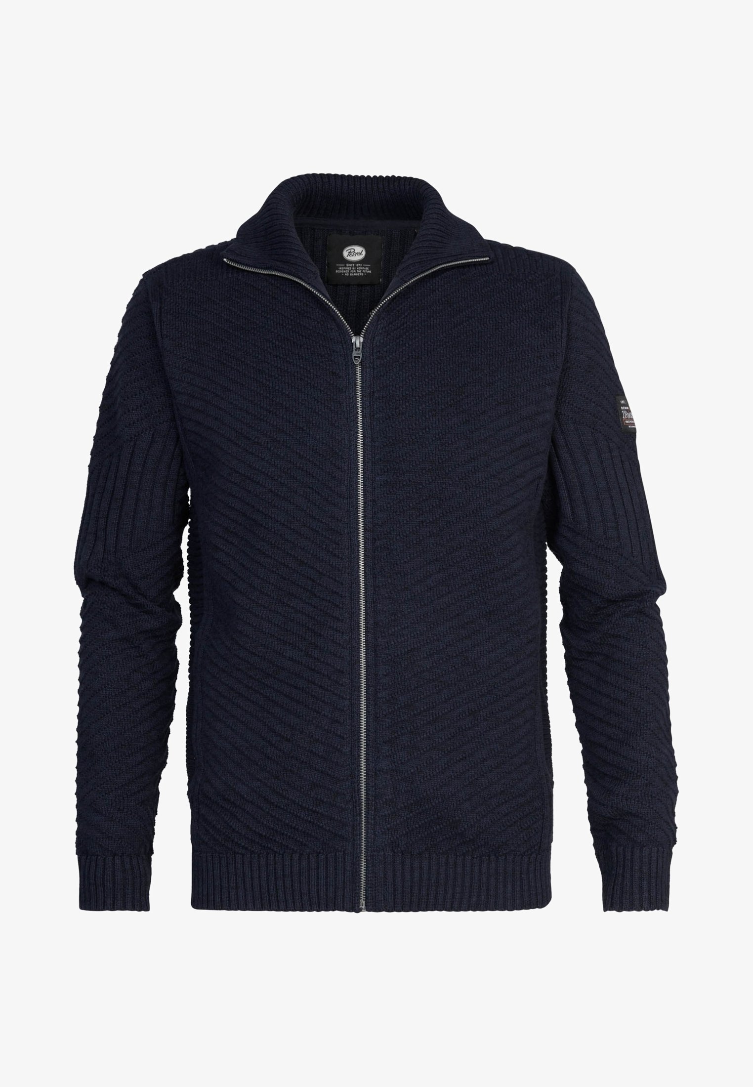 Petrol Industries Cardigan - blauw