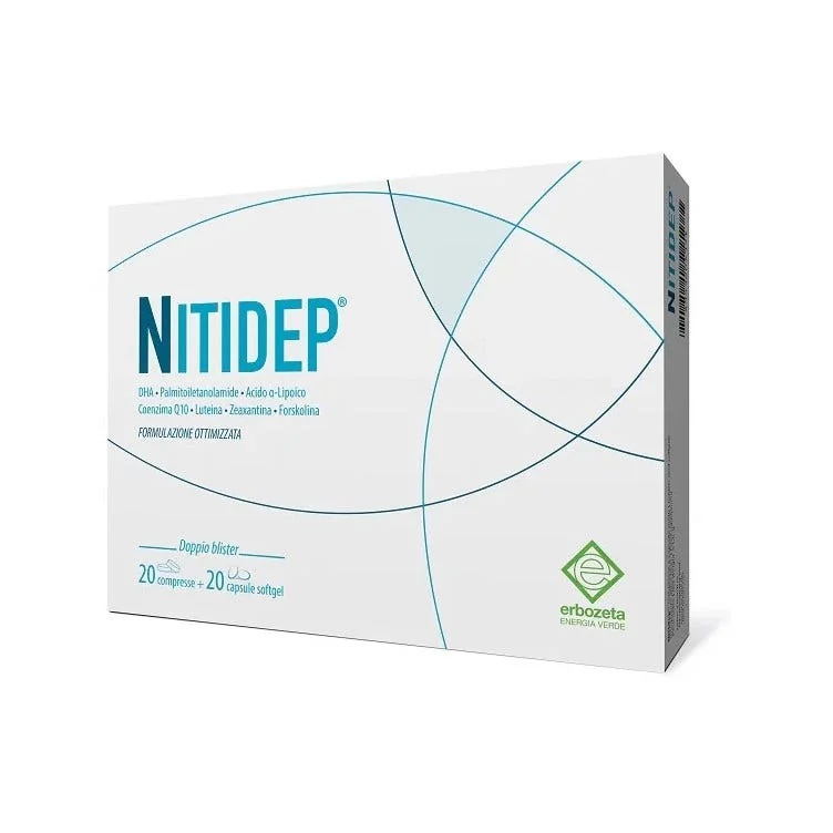 ERBOZETA Nitidep 20 comprimés par jour + 20 comprimés par jour en gel mou