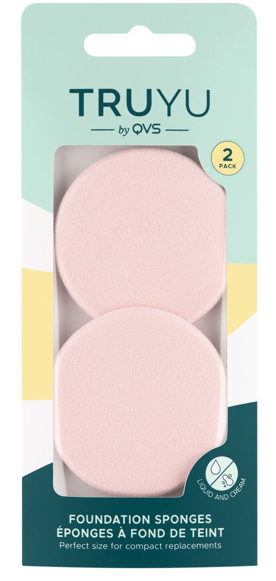 Sada 2 okrúhlych hubiek na make-up Humbičky na make-up
