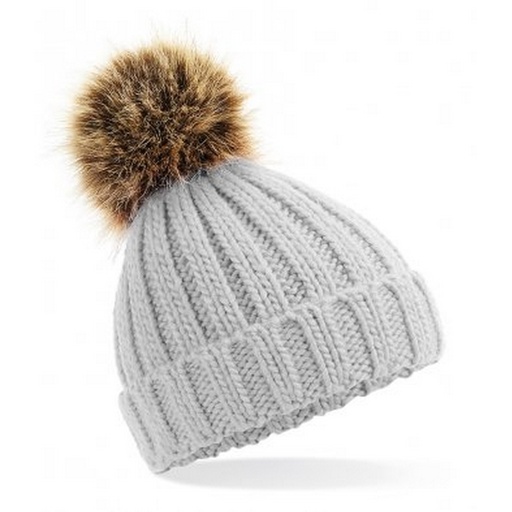 Gorro De Punto Med Pompón Beechfield