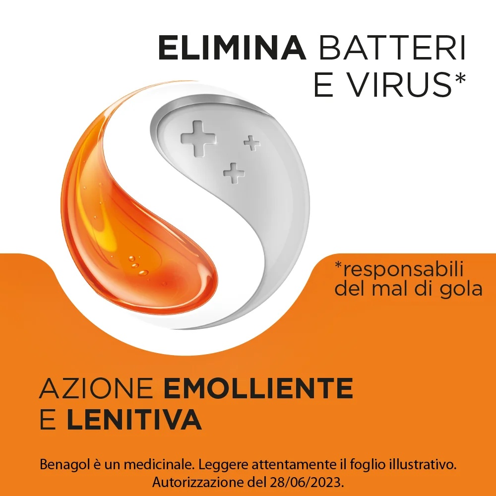 BENAGOL Benagol tabletten met vitamine C met sinaasappelsmaak 36 orale antiseptische tabletten