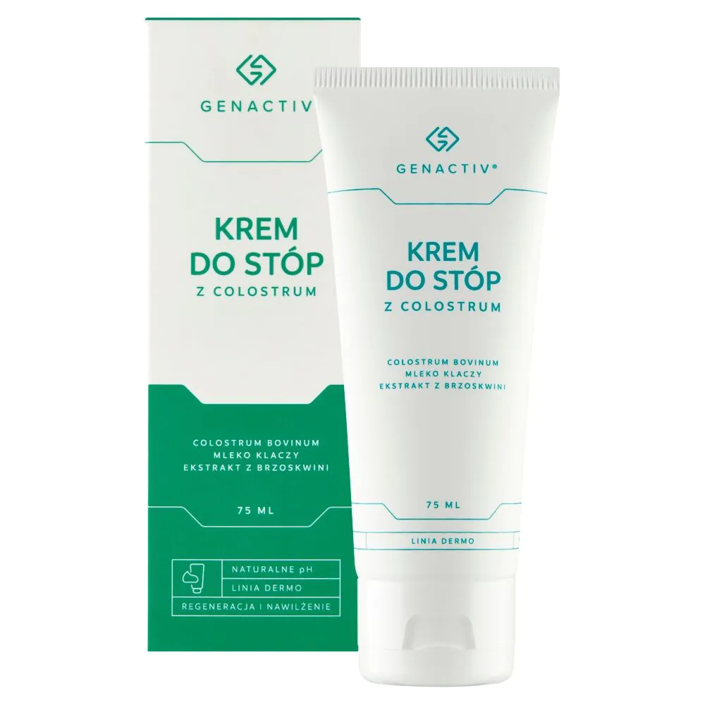 GenactivKrem do stóp z colostrum