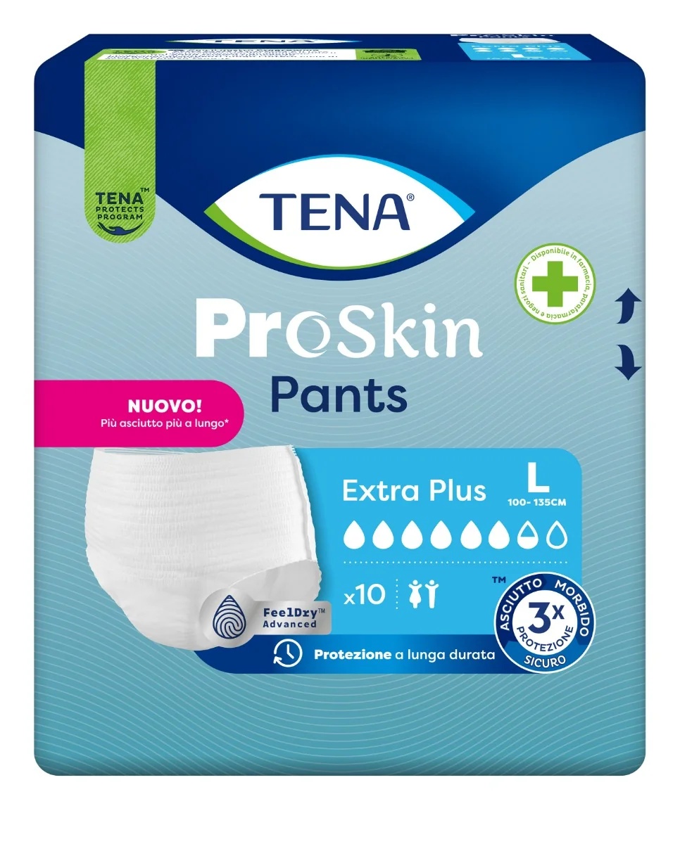 TENA Tena Pants Extra Plus L Windeln, 10 Stück, für Inkontinenz
