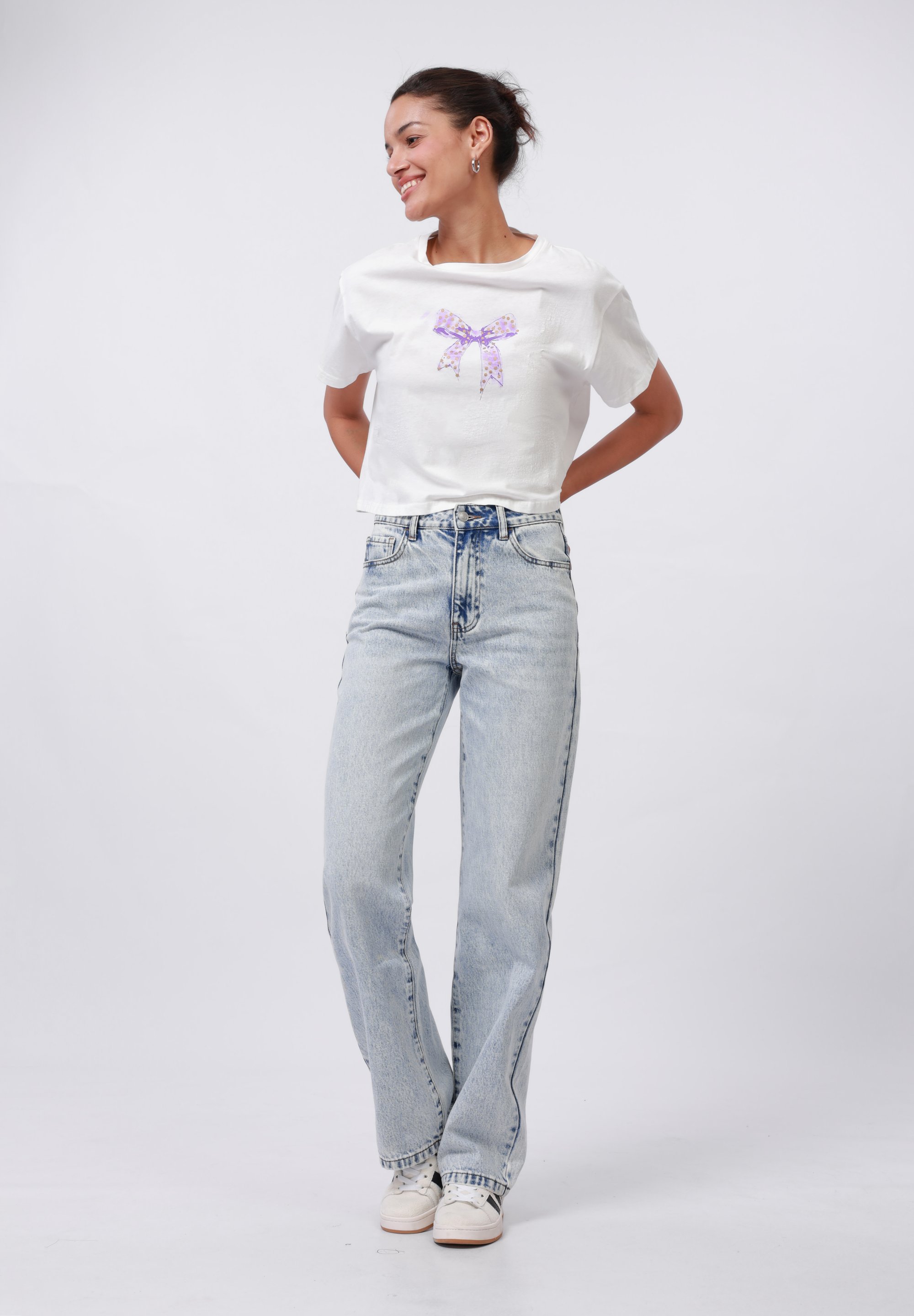 Even&Odd Tall Relaxed fit jeans - blauwe denim
