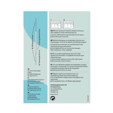 Tepe fogselyem hidakhoz és implantátumokhoz 1 db 1 db