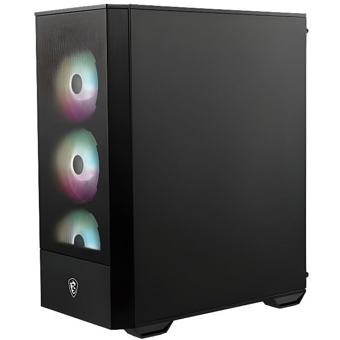PC Case - MSI - MAG FORGE 112R - Black - ATX / EPS - Mid-Tower
