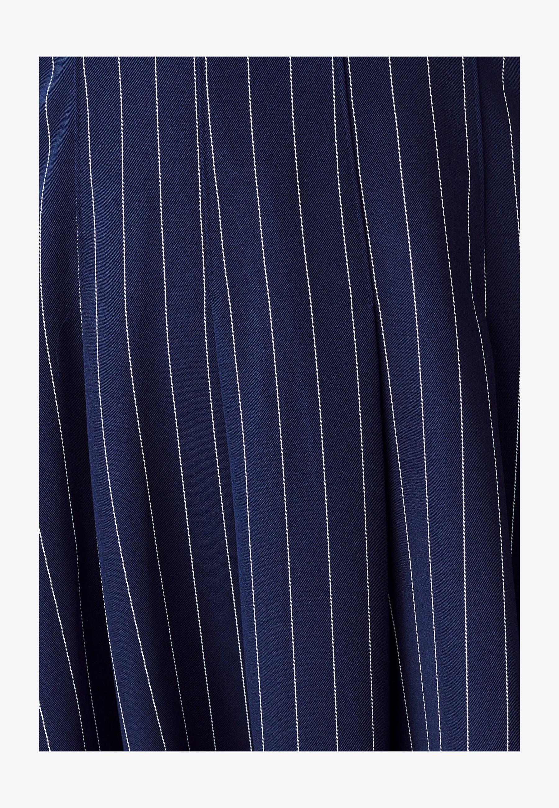 WILLA OTIS - Vestido camisa - listrado azul marinho
