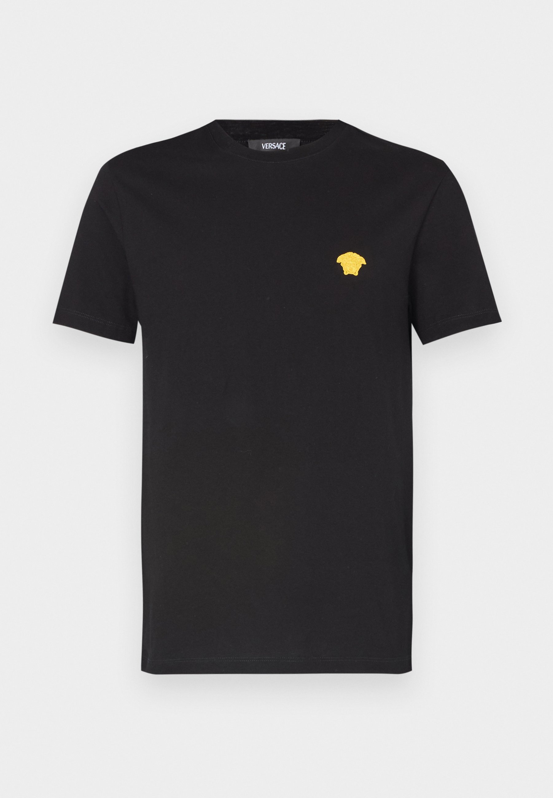 Versace COMPACT MEDUSA POP EMBROIDERY - Basic T-shirt - zwart