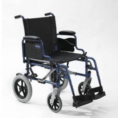 Invacare Action1R Transit -pyörätuoli, sininen, T40.5, 1 kpl, 1 kpl