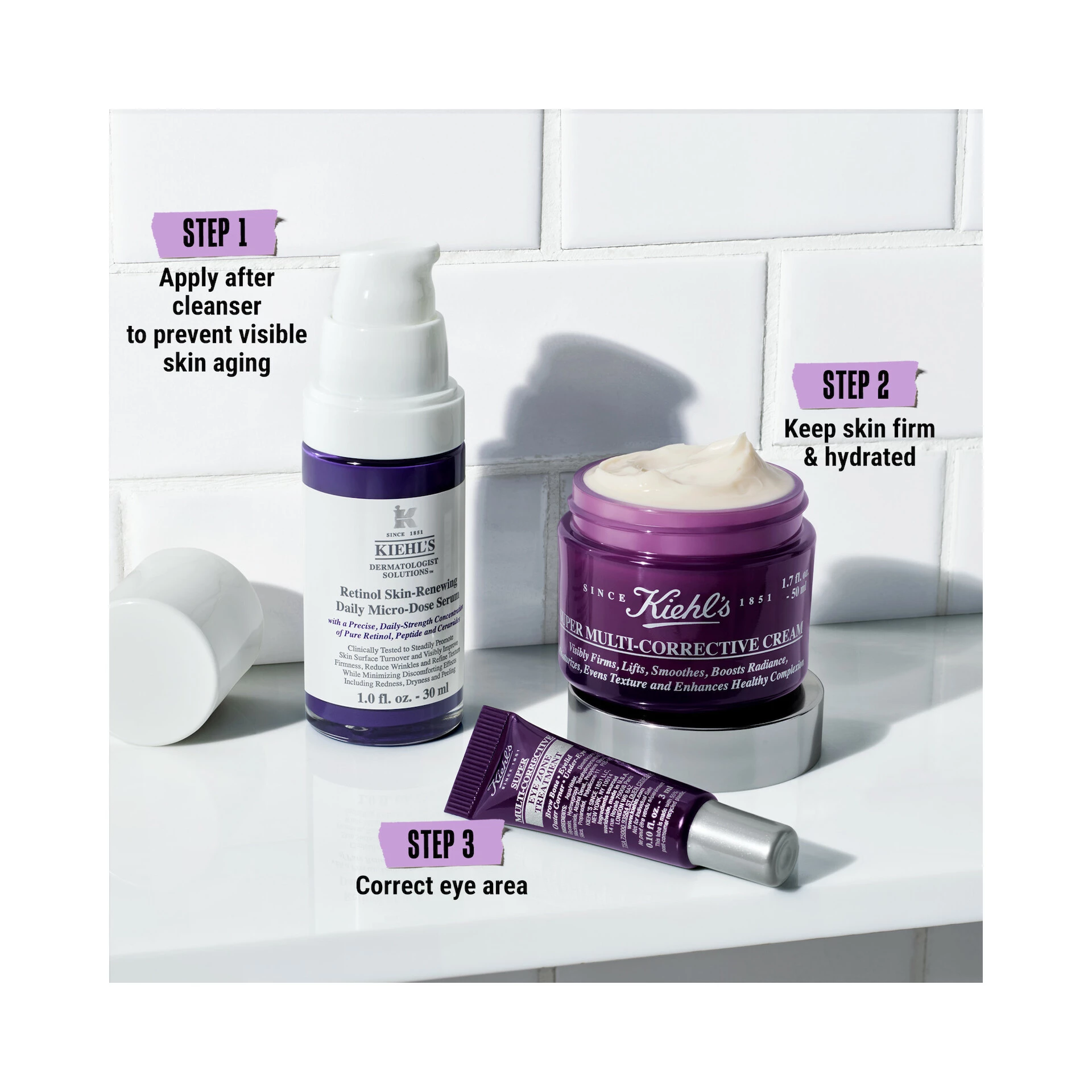 Produse esențiale care sfidează vârsta - Kiehl's