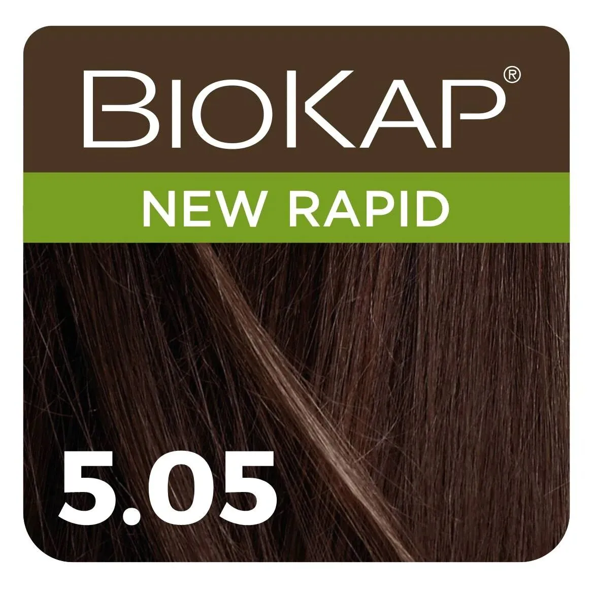 Biokap Nutricolor Delicato Rapid Farba do włosów 5.05 Orzechowy Kasztan 135 ml