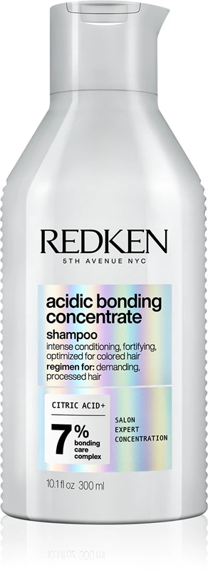 „Redken Acidic Bonding Concentrate“ stiprinamasis šampūnas silpniems plaukams