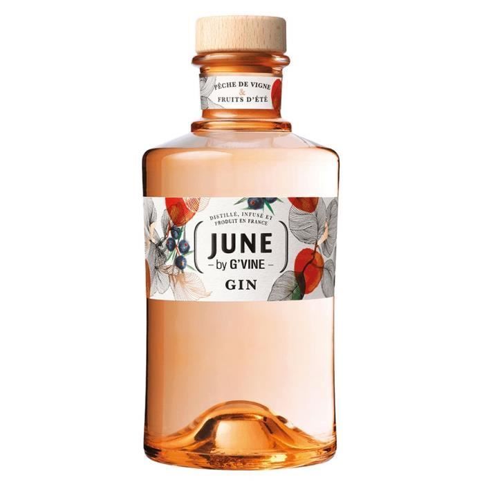 June by G'Vine - Gin Pêche de Vigne - 37,5 % Vol. - 70 cl