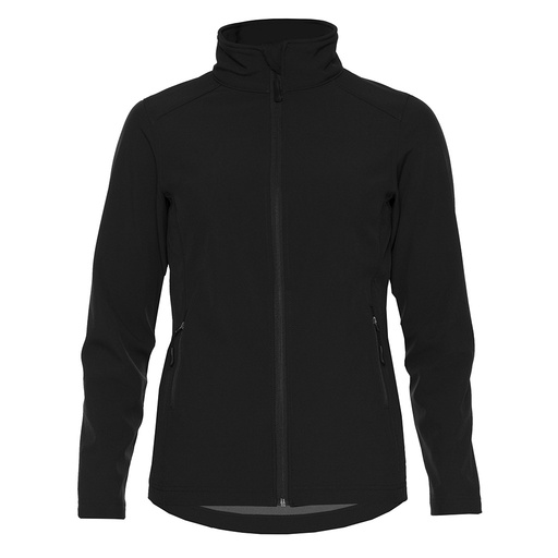  Chaqueta Soft Shell Hammer Para Chica Mujer Gildan (Negro)