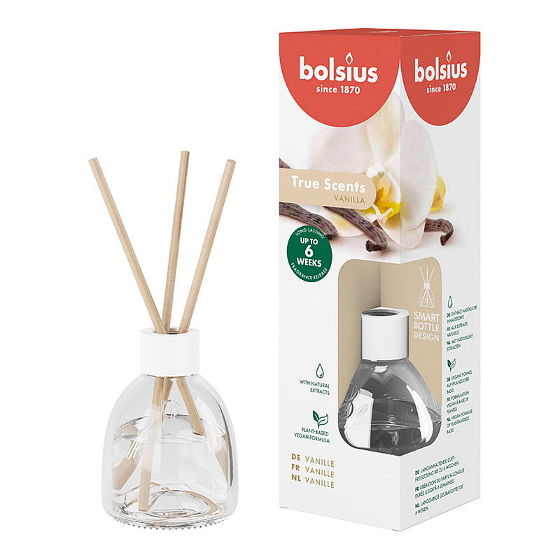 Bolsius Doftolja 60 ml med träpinnar Vanilj