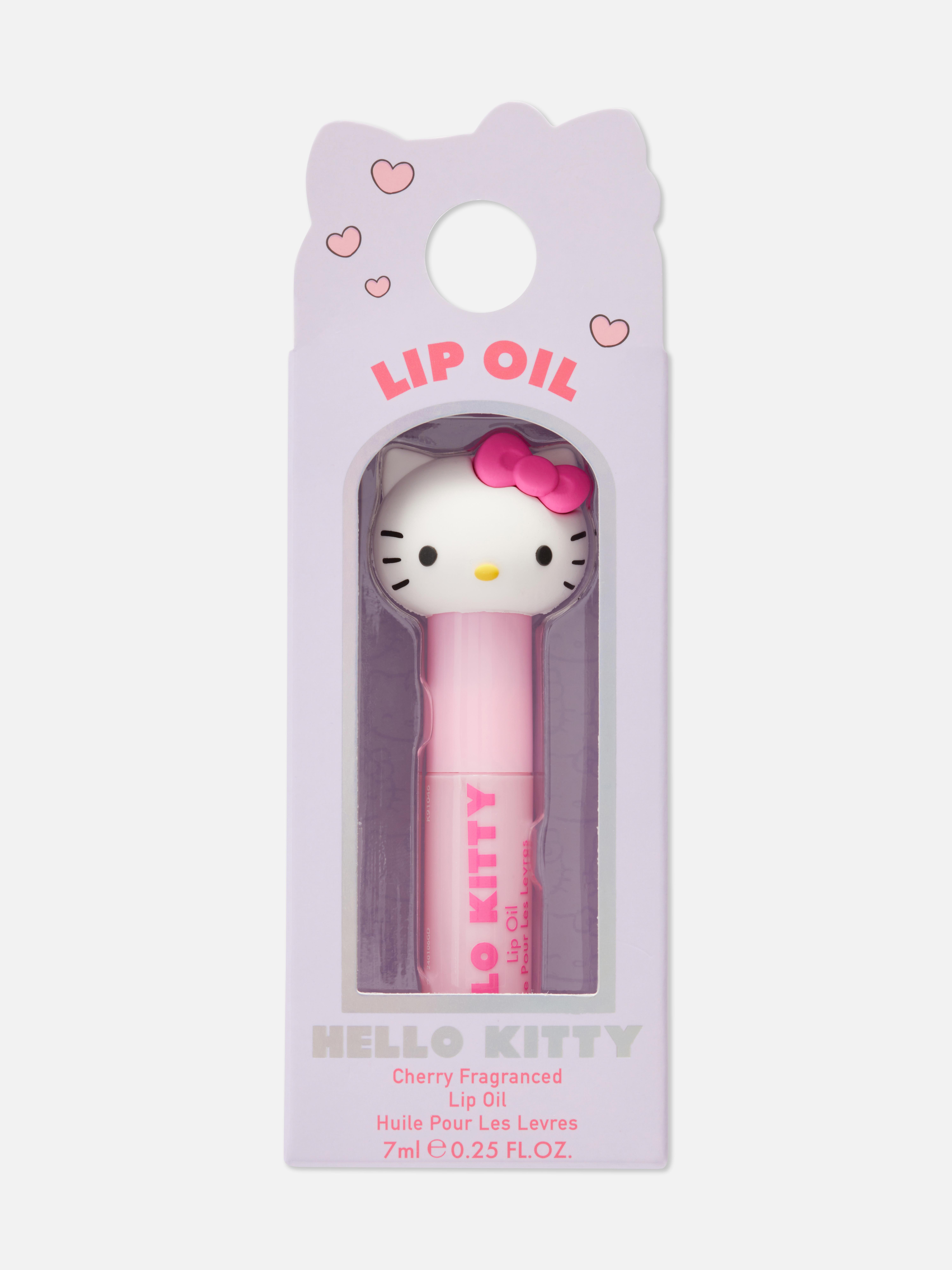 Ulei de buze Hello Kitty Ulei de buze cu aromă de cireșe și un aplicator drăguț Hello Kitty