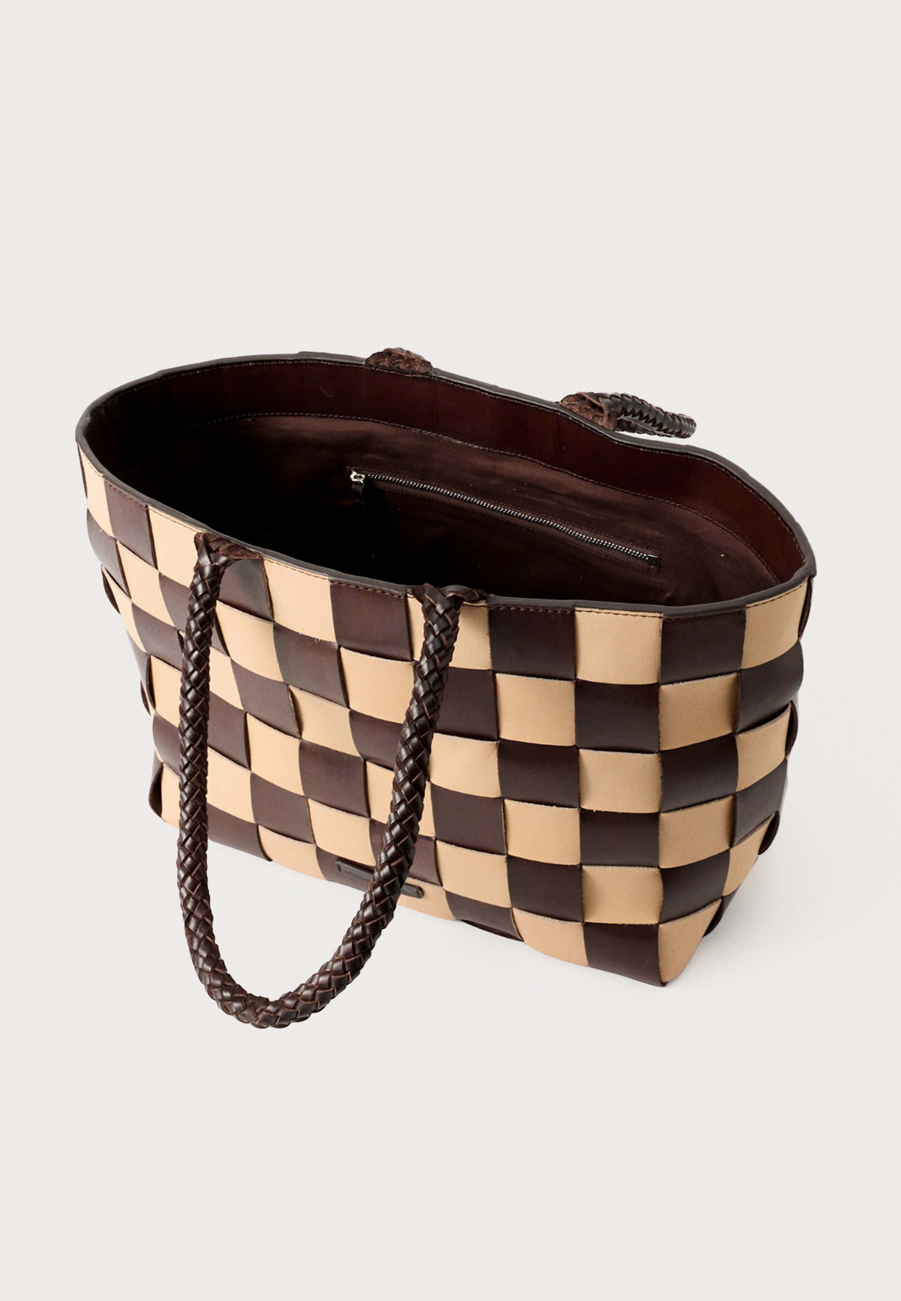 Loeffler Randall KLARA - Borsa a mano - marrone/burro