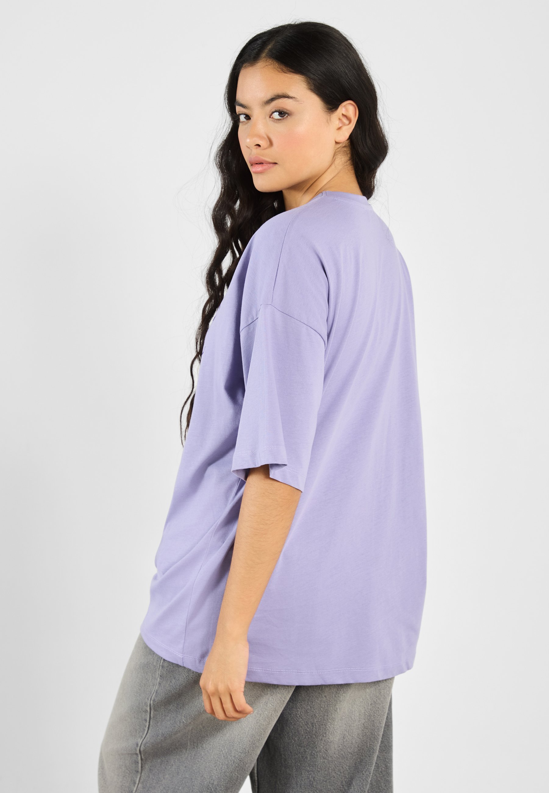 Even&Odd Print T-shirt - schemerpaars